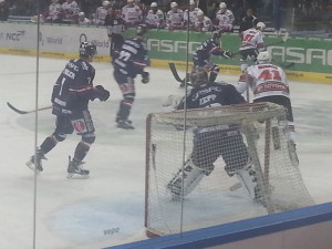 Rob Zepp hält immer den Puck im Blick. (Foto: eisbaerlin.de/walker)