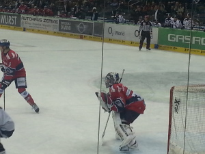 Eisbären-Goalie Mathias Niederberger feierte seinen ersten DEL-Shutout. (Foto: eisbaerlin.de/Walker)