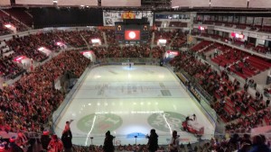 Blick in den ISS-Dome. (Foto: eisbaerlin.de(Walker)